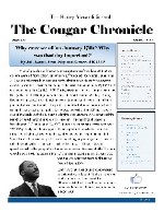 Cougar Chronicle Winter 2022 Edition