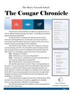 Cougar Chronicle Fall 2022 Edition